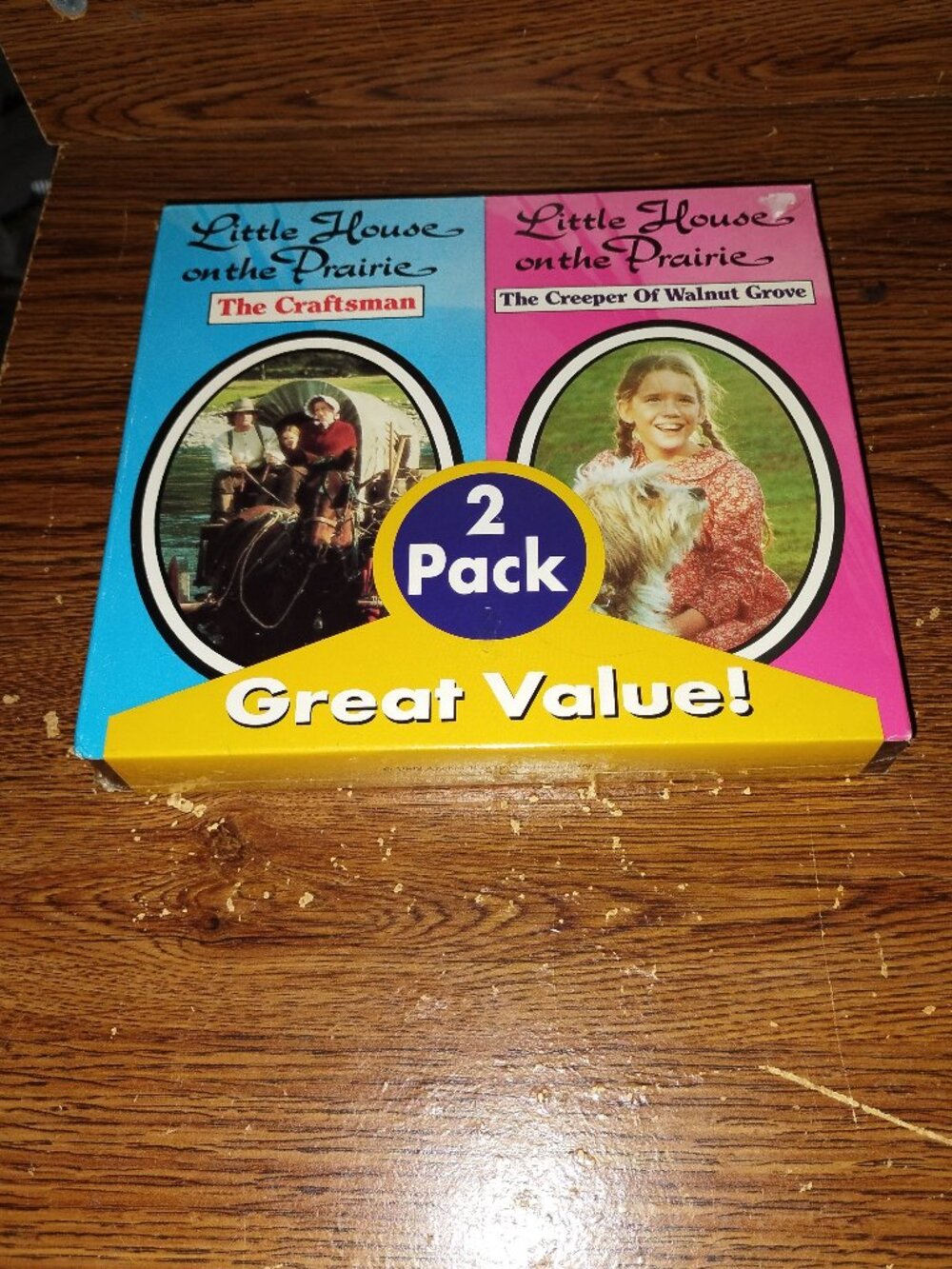 Little House on the Prairie 2 VHS tapes bundle (1998, unopened / new)